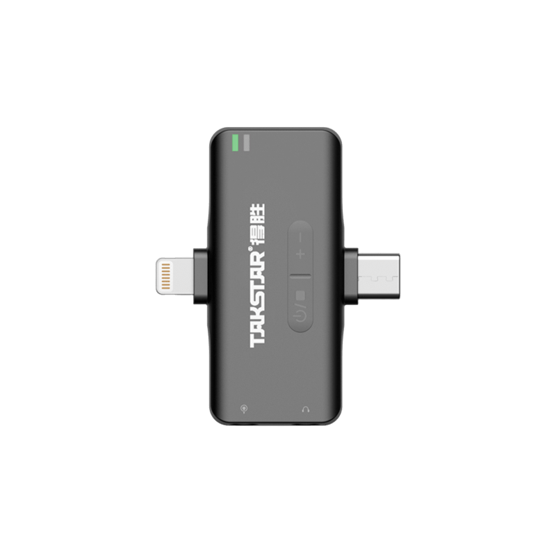 Takstar V4 Dual — бездротова система з 2 петличними мікрофонами для iPhone, Android та камер фото 4