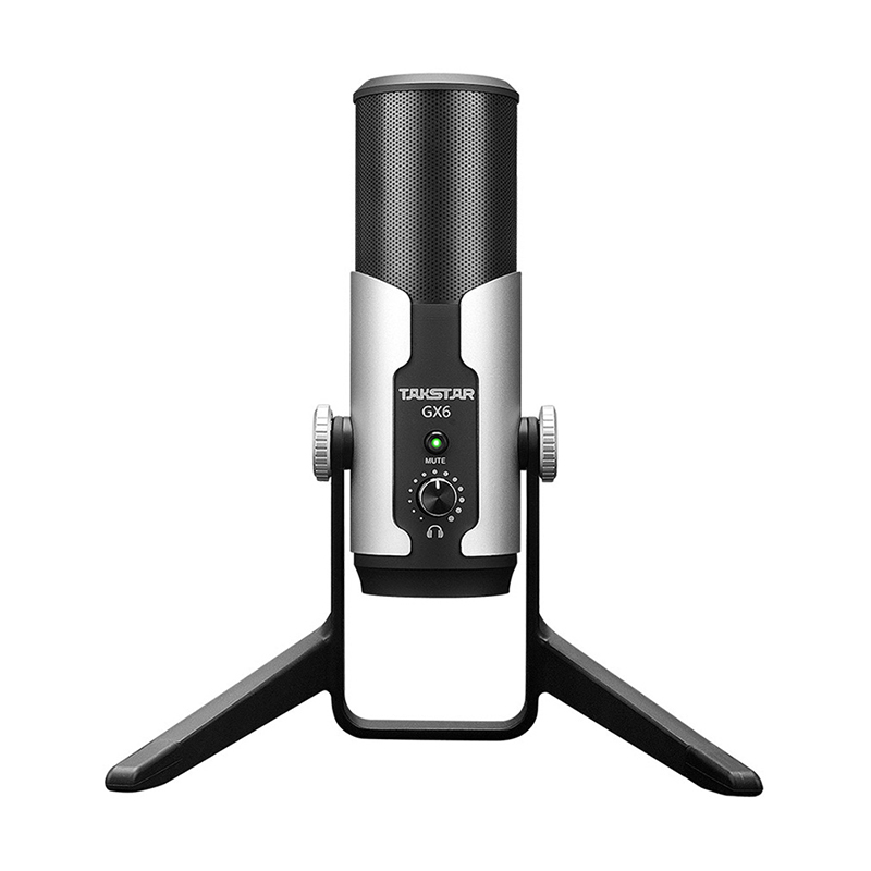Takstar GX6 — USB-мікрофон з 4 діаграмами спрямованості та записом 24 біт/192 кГц фото 2