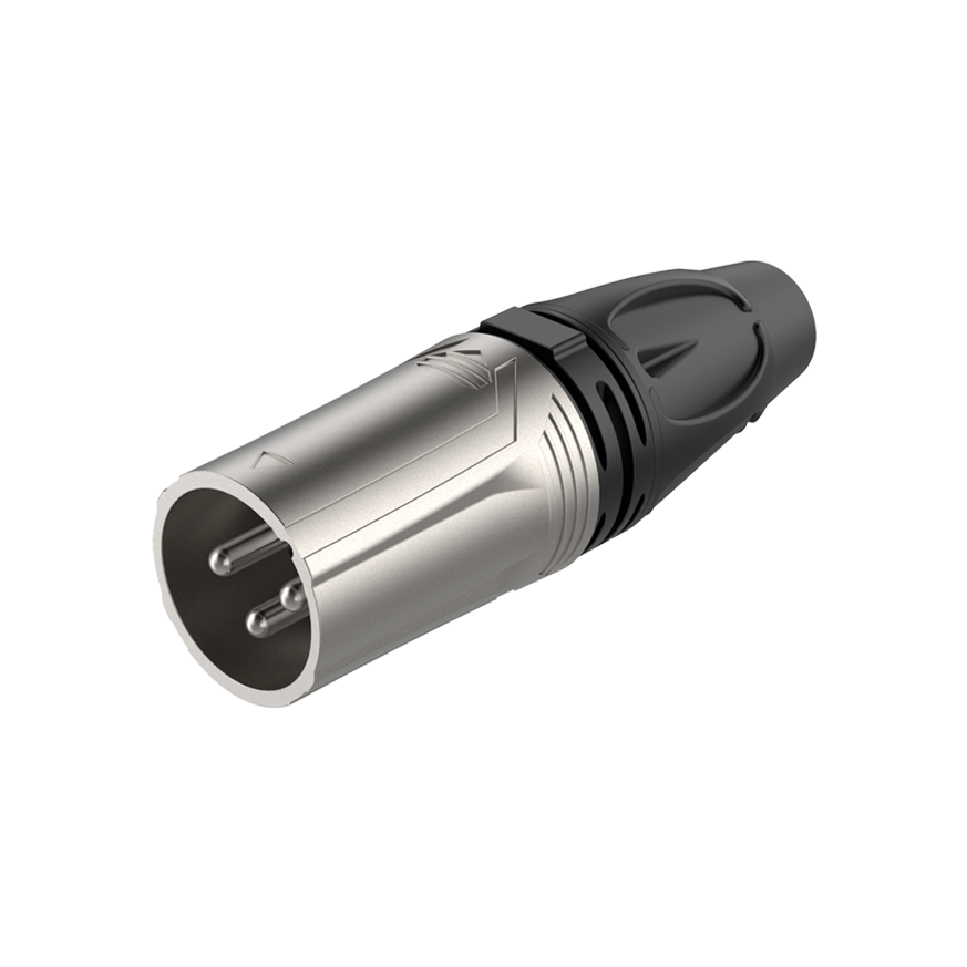 Roxtone RX3M-NT — роз'єм XLR 3-pin male (тато), кабельний