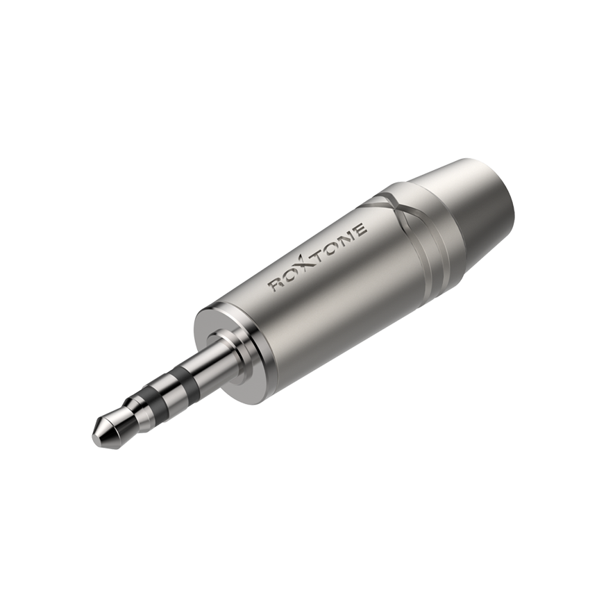Roxtone RMJ3PP-65-NN — роз'єм mini Jack 3,5 мм стерео для кабелю до 6,5 мм
