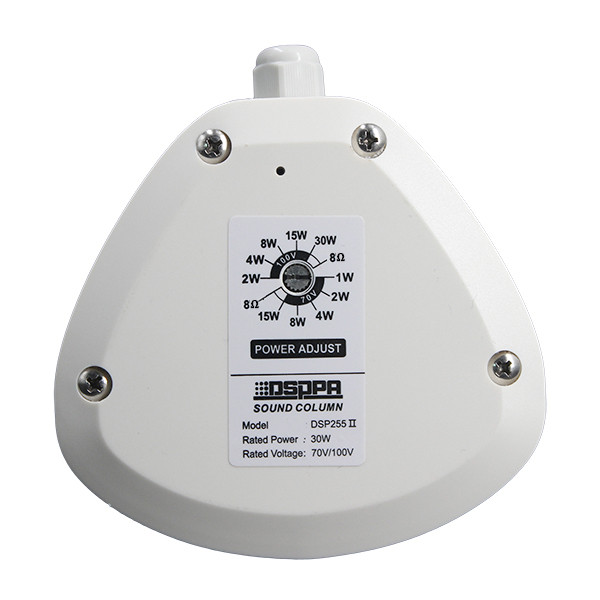 DSPPA DSP455IIW — вулична звукова колона 60 Вт, 100В/70В, біла фото 3