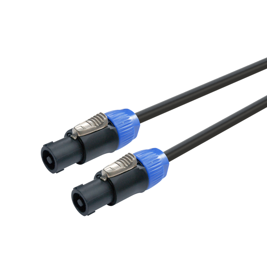 Roxtone DSSS215L10 — готовий акустичний кабель Speakon-Speakon, 10 м, 2 × 1,5 мм²